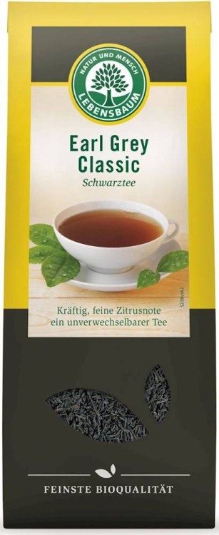 HERBATA EARL GREY LIŚCIASTA BIO 100 g - LEBENSBAUM #1