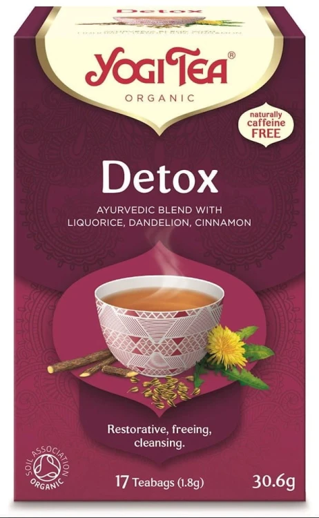 HERBATKA DETOX BIO (17 x 1,8 g) 30,6 g - YOGI TEA #1