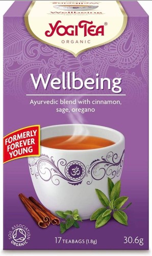 HERBATKA NA DOBRE SAMOPOCZUCIE (WELLBEING) BIO (17 x 1,8 g) 30,6 g - YOGI TEA #1