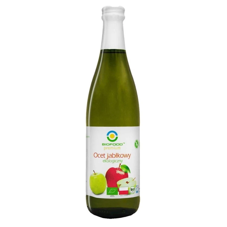 OCET JABŁKOWY 5 % NIEFILTROWANY BIO 500 ml - BIO FOOD #1