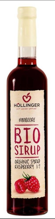SYROP MALINOWY BIO 500 ml - HOLLINGER #1