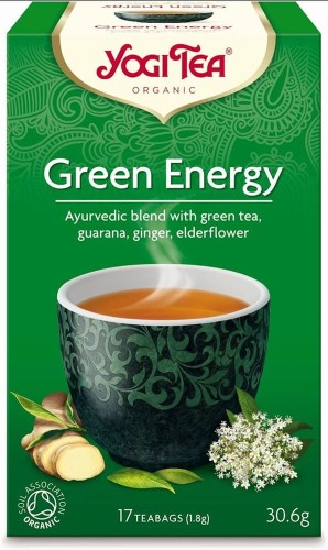 HERBATA ZIELONA ENERGIA (GREEN ENERGY) BIO (17 x 1,8 g) 30,6 g - YOGI TEA #1