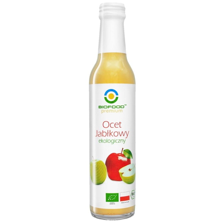OCET JABŁKOWY 5 % NIEFILTROWANY BIO 250 ml - BIO FOOD #1