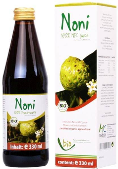 SOK Z OWOCÓW NONI NFC BIO 330 ml - MEDICURA #1