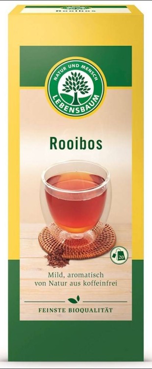 HERBATKA ROOIBOS EKSPRESOWA BIO (20 x 1,5 g) 30 g - LEBENSBAUM #1