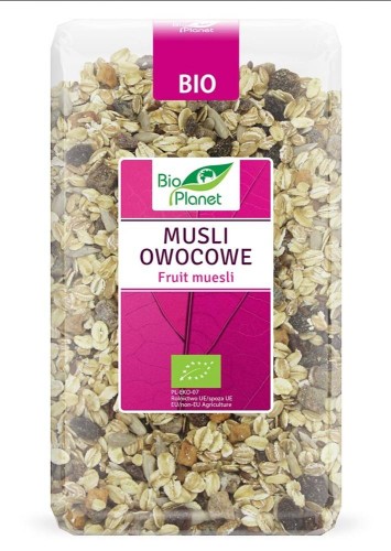 MUSLI OWOCOWE BIO 600 g - BIO PLANET #1
