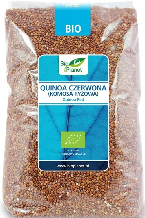 QUINOA CZERWONA (KOMOSA RYŻOWA) BIO 1 kg - BIO PLANET #1