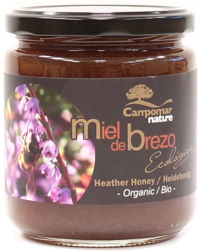 MIÓD NEKTAROWY WRZOSOWY BIO 480 g - CAMPOMAR NATURE #1