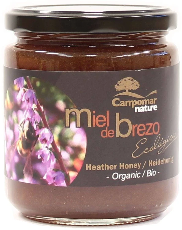 MIÓD NEKTAROWY WRZOSOWY BIO 480 g - CAMPOMAR NATURE #1