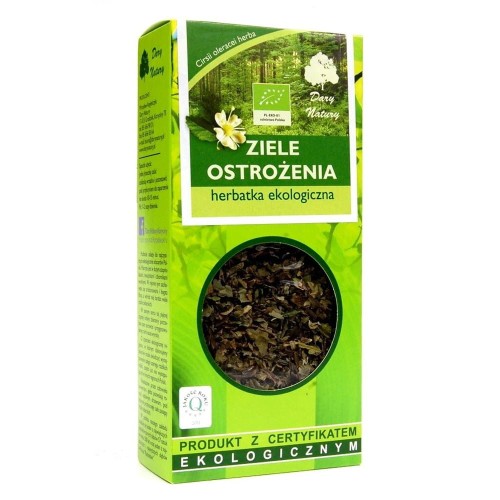 HERBATKA ZIELE OSTROŻENIA BIO 25 g - DARY NATURY #1