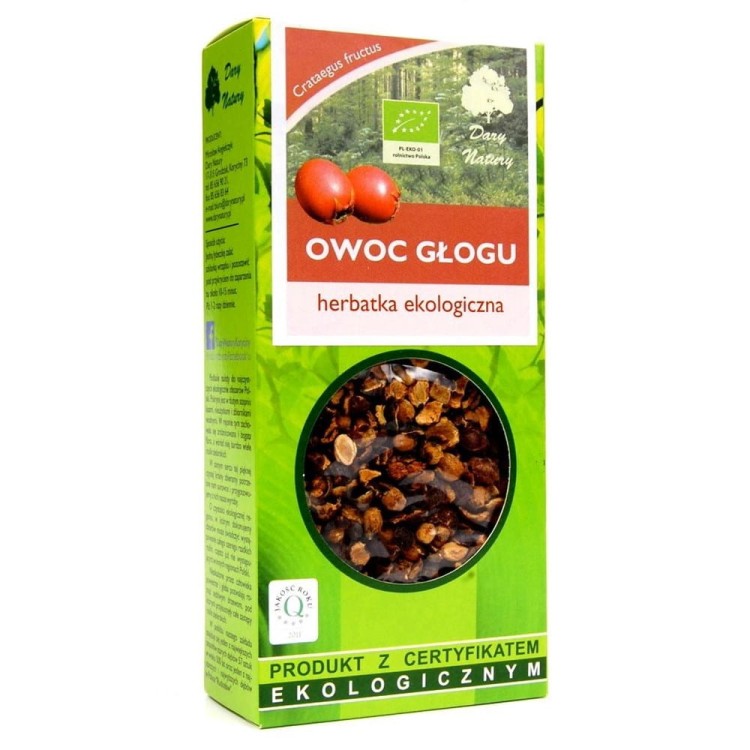 HERBATKA OWOC GŁOGU BIO 100 g - DARY NATURY #1