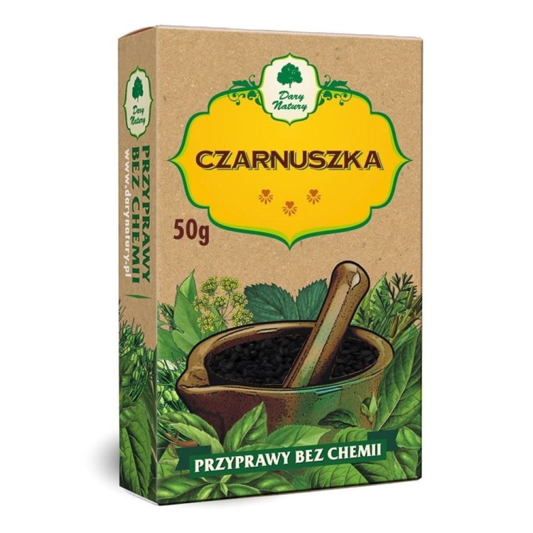 CZARNUSZKA BEZGLUTENOWA 50 g - DARY NATURY #1