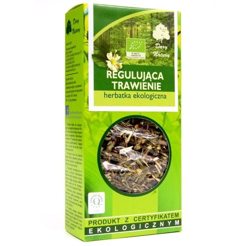 HERBATKA REGULUJĄCA TRAWIENIE BIO 50 g - DARY NATURY #1
