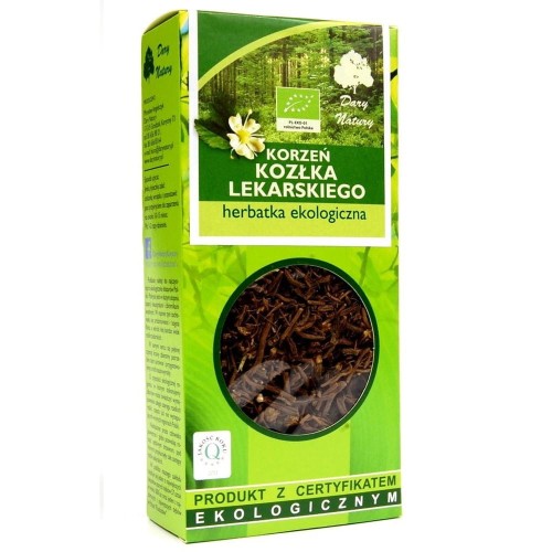 HERBATKA Z KORZENIA KOZŁKA LEKARSKIEGO BIO 100 g - DARY NATURY #1