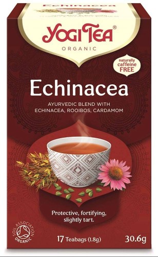 HERBATKA ECHINACEA BIO (17 x 1,8 g) 30,6 g - YOGI TEA #1