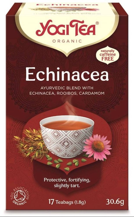 HERBATKA ECHINACEA BIO (17 x 1,8 g) 30,6 g - YOGI TEA #1