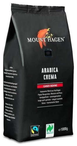 KAWA ZIARNISTA ARABICA 100 % CREMA FAIR TRADE BIO 1 kg - MOUNT HAGEN #1