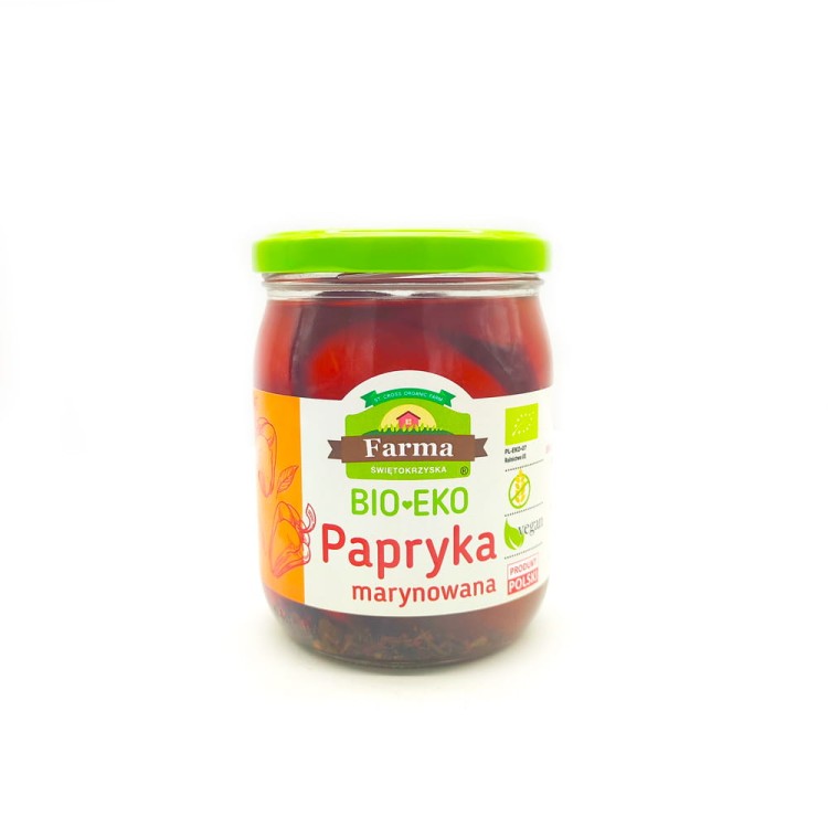 Bio papryka marynowana  480g #1