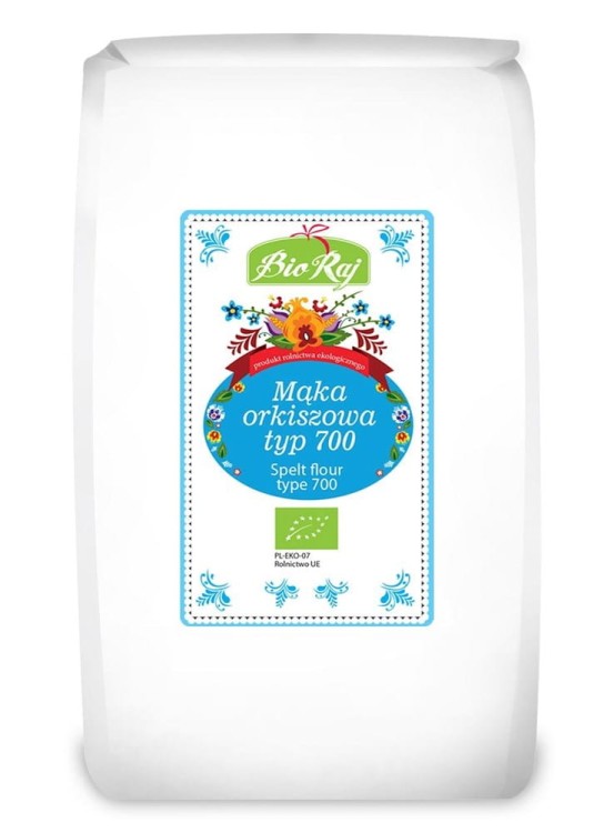 MĄKA ORKISZOWA TYP 700 BIO 1 kg - BIO RAJ #1