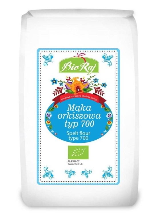 MĄKA ORKISZOWA TYP 700 BIO 500 g - BIO RAJ #1