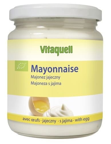 Majonez  jajeczny BIO 250ml - Vitaquell #1