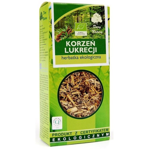 HERBATKA KORZEŃ LUKRECJI BIO 50 g - DARY NATURY #1