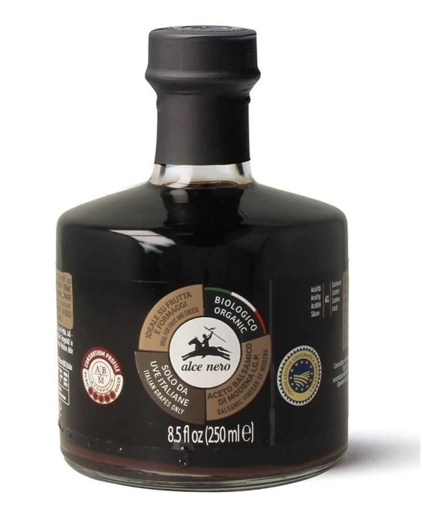 OCET BALSAMICZNY Z MODENY PREMIUM FILTROWANY BIO 250 ml - ALCE NERO #1