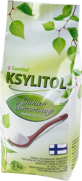 KSYLITOL 1 kg (TOREBKA) - SANTINI (FINLANDIA) #1