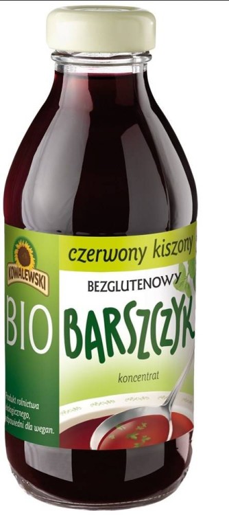 BARSZCZ CZERWONY KISZONY BEZGLUTENOWY KONCENTRAT BIO 320 ml - KOWALEWSKI #1