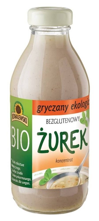 ŻUREK GRYCZANY BEZGLUTENOWY KONCENTRAT BIO 320 ml - KOWALEWSKI #1