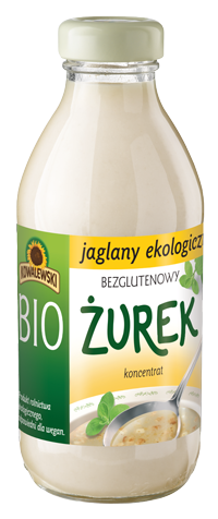 ŻUREK JAGLANY BEZGLUTENOWY KONCENTRAT BIO 320 ml - KOWALEWSKI #1