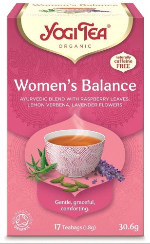 HERBATKA DLA KOBIET - RÓWNOWAGA (WOMEN'S BALANCE) BIO (17 x 1,8 g) 30,6 g - YOGI TEA #1