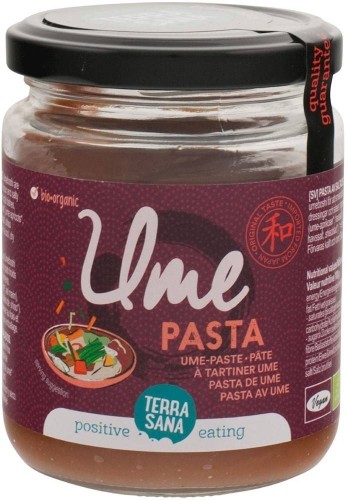PASTA UME (Z MORELI JAPOŃSKICH) BIO 250 g - TERRASANA #1