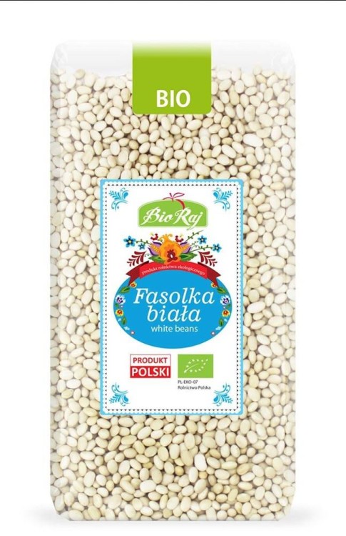 FASOLKA BIAŁA BIO 500 g - BIO RAJ #1