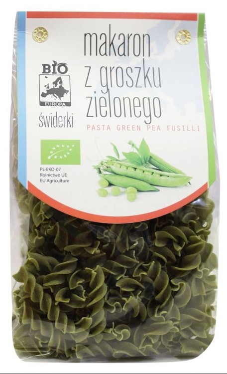 MAKARON (Z GROSZKU ZIELONEGO) ŚWIDERKI BIO 250 g - BIO PLANET #1
