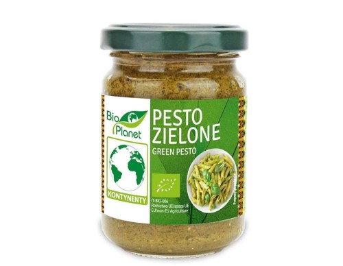 PESTO ZIELONE BIO 140 g - BIO PLANET #1