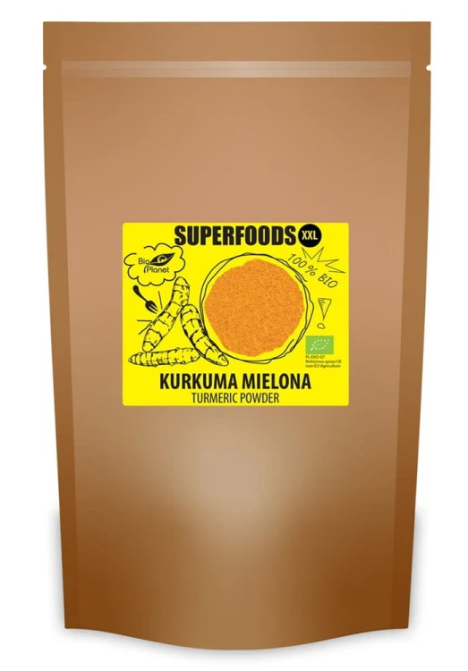KURKUMA MIELONA BIO 500 g - BIO PLANET #1
