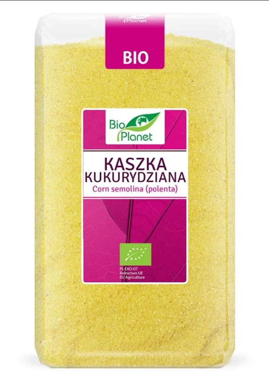 KASZKA KUKURYDZIANA BIO 1 kg - BIO PLANET #1