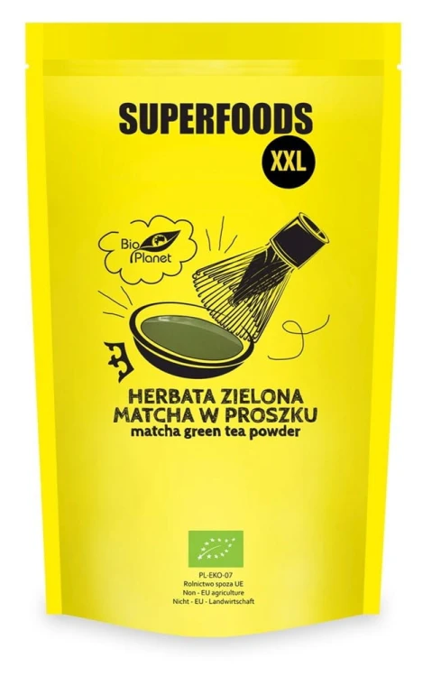 HERBATA ZIELONA MATCHA BIO 500 g - BIO PLANET #1