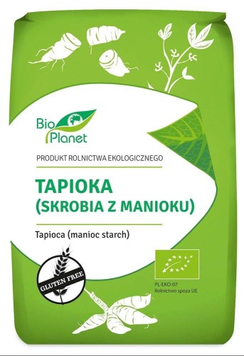 TAPIOKA (SKROBIA Z MANIOKU) BEZGLUTENOWA BIO 800 g - BIO PLANET #1