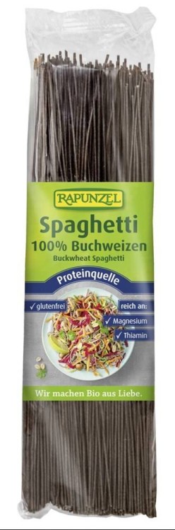 MAKARON (GRYCZANY) SPAGHETTI BEZGLUTENOWY BIO 250 g - RAPUNZEL #1