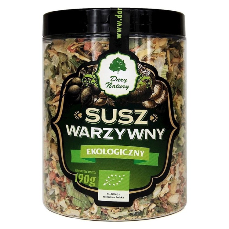 SUSZ WARZYWNY BIO 190 g - DARY NATURY #1