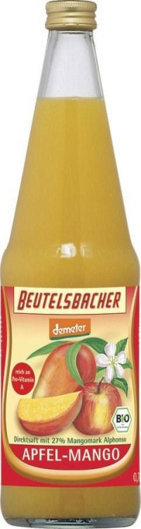 SOK JABŁKO - MANGO DEMETER BIO 700 ml - BEUTELSBACHER #1