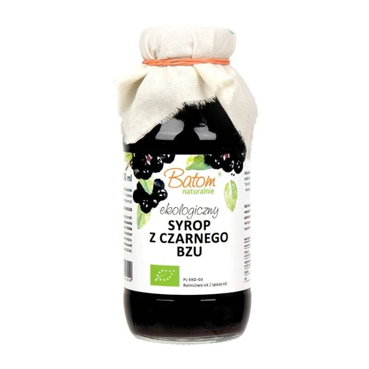 SYROP Z CZARNEGO BZU BIO 330 ml - BATOM #1