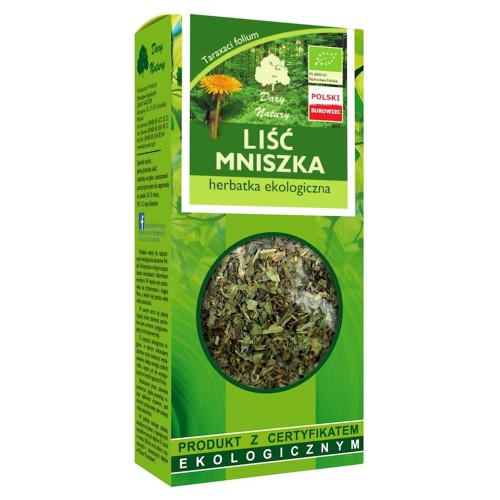 HERBATKA LIŚĆ MNISZKA BIO 25 g - DARY NATURY #1