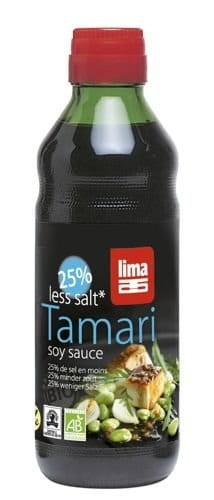 Sos sojowy Tamari 25% mniej soli BIO 250ml - Lima #1