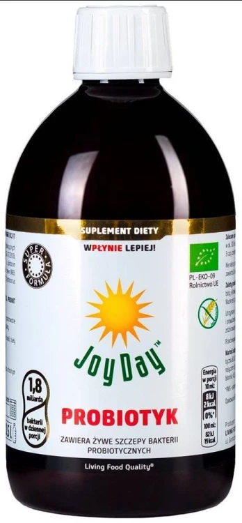 SUPLEMENT DIETY PROBIOTYK BEZGLUTENOWY BIO 500 ml - JOY DAY #1