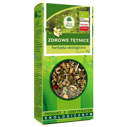 HERBATKA ZDROWE TĘTNICE BIO 50 g - DARY NATURY #1