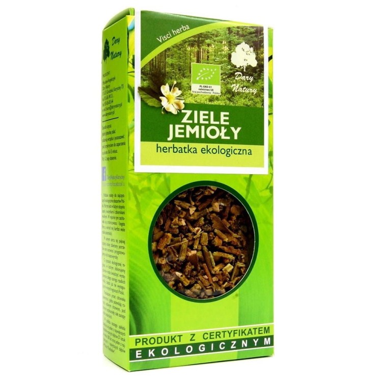 HERBATKA ZIELE JEMIOŁY BIO 50 g - DARY NATURY #1