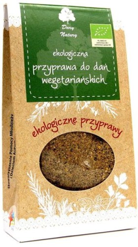 Przyprawa do dań wegetariańskich BIO 40g - Dary Natury #1